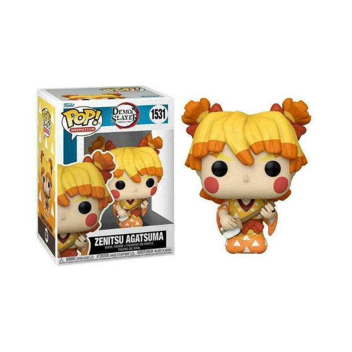 Zenitsu Agatsuma in a kimono from Demon Slayer, as a Funko Pop! Animation figure, numbered #1531.