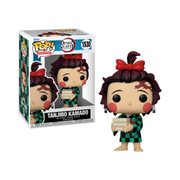 A Funko Pop! vinyl figure of Tanjiro Kamado from Demon Slayer, wearing a kimono, labeled as #1530.