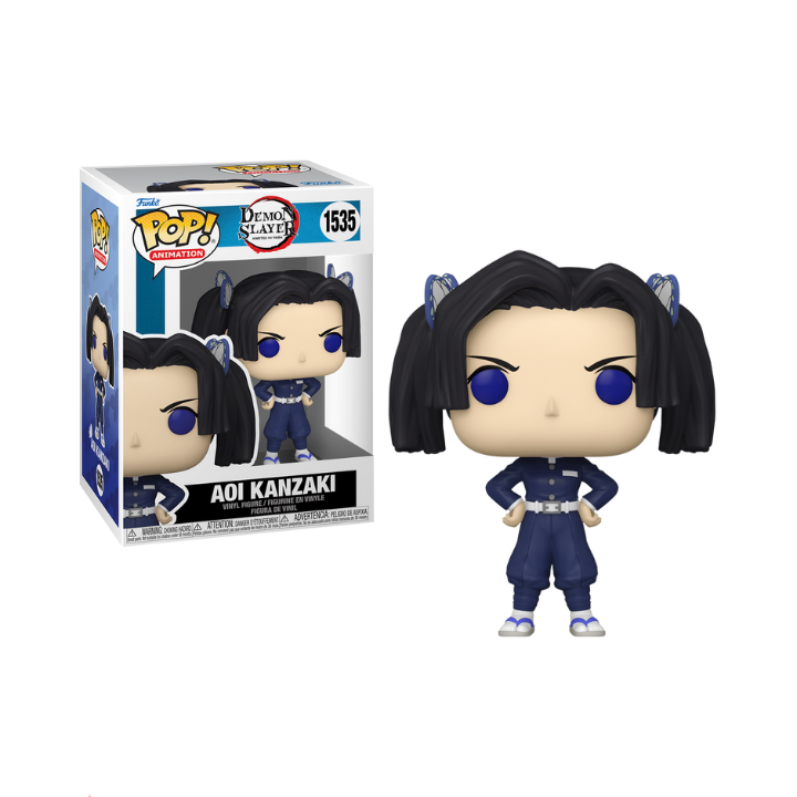 A Funko Pop! vinyl figure of Aoi Kanzaki from the Demon Slayer anime, numbered #1535.