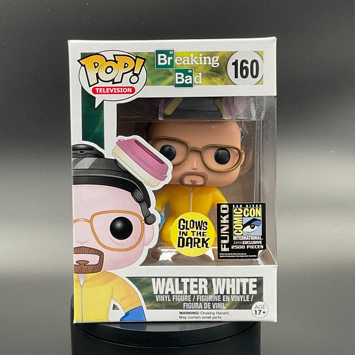 Walter White #160 Glow In The Dark Funko 2014 San Diego Comic Con Funko Pop! Television Breaking Bad