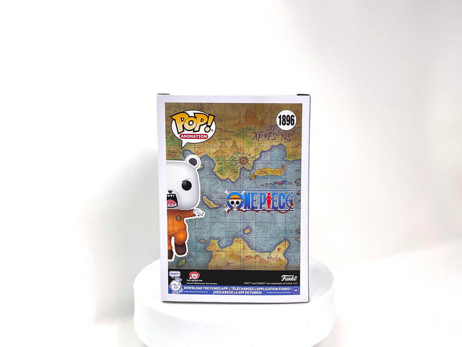 One Piece Bepo Bear Flocked Funko Pop! Vinyl #1896 AAA Exclusive