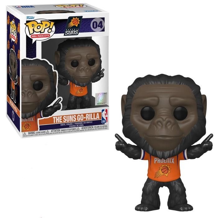 ***Signed*** The Suns Go-Rilla #04 Funko Pop! NBA Mascots Phoenix Suns
