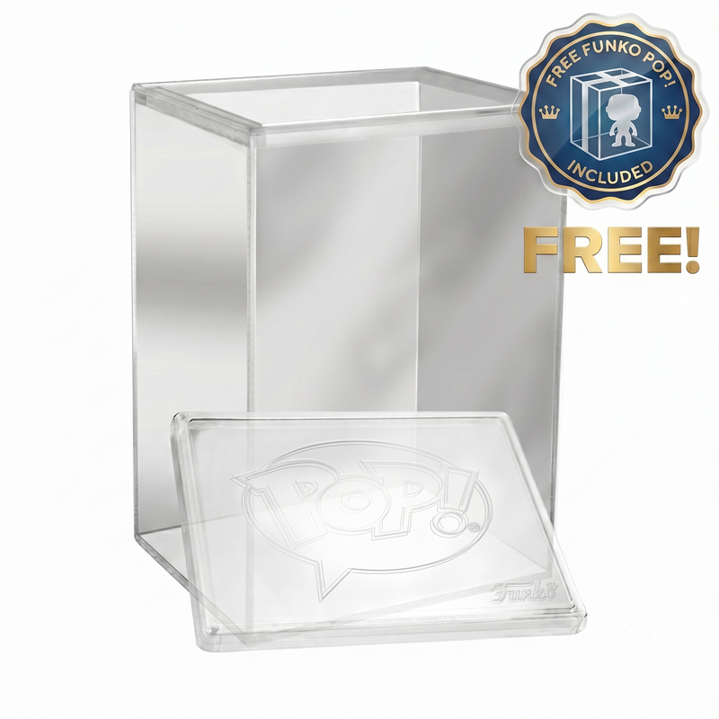 Funko Official UV Hard Shell Pop! Protector (Free Mystery Pop Included)