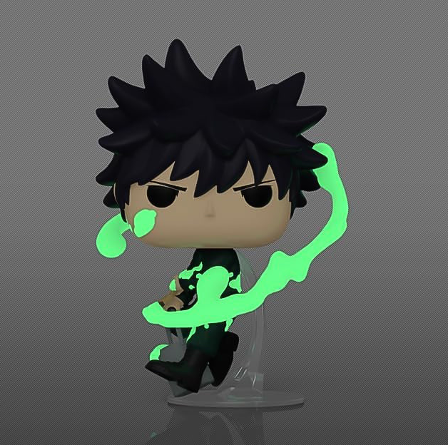 Jujutsu Kaisen Megumi Fushiguro Limited Glow CHASE Pop! Vinyl Figure Chalice Collectibles Exclusive #1646
