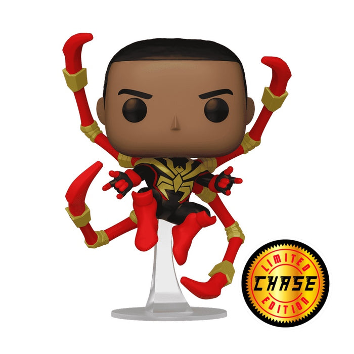 Marvel Spiderman Miles Morales Iron Spider Limited CHASE Funko Pop! Vinyl Figure #1448