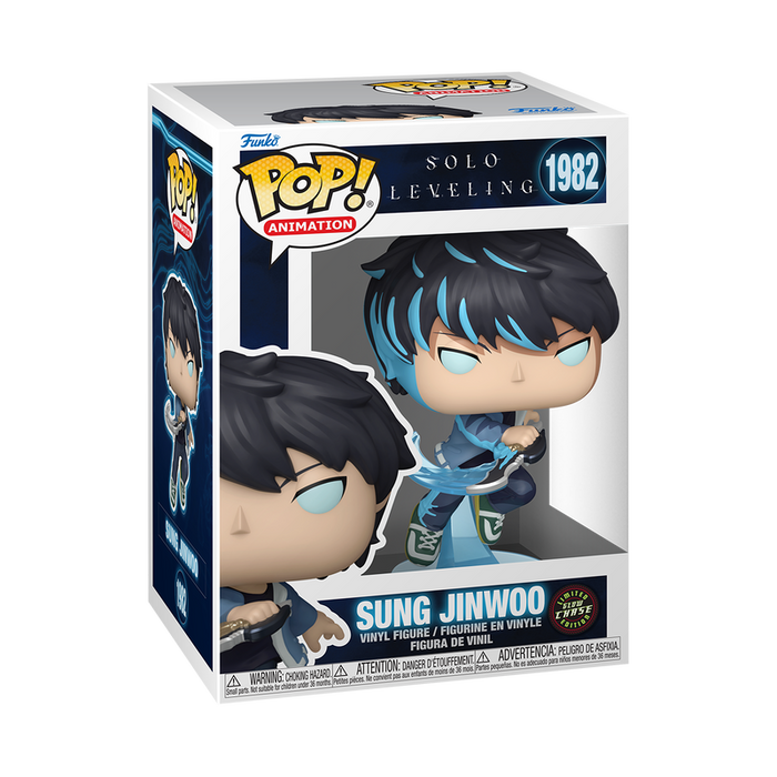 Solo Leveling Sung Jinwoo CHASE Funko Pop! Vinyl Figure #1982