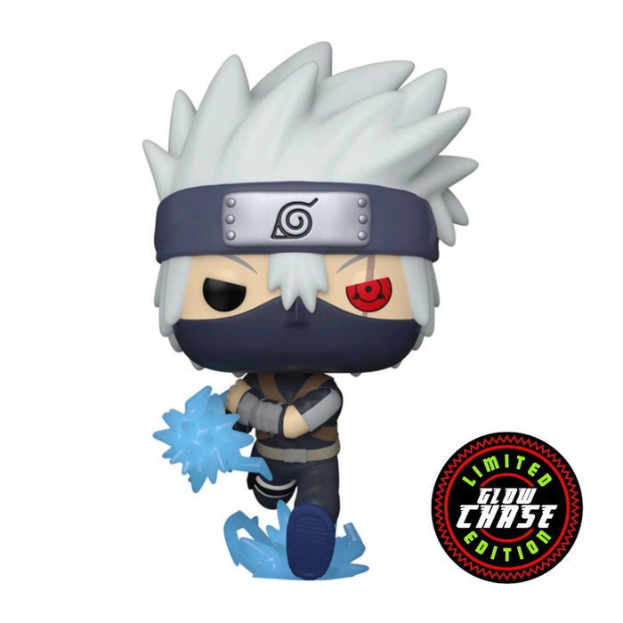 Naruto: Shippuden Young Kakashi Chidori Limited Glow CHASE Pop! Vinyl #1199 AAA Anime Exclusive