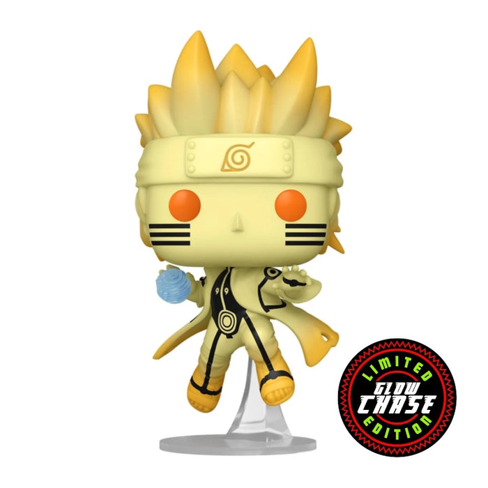 Naruto Uzumaki (Kurama Link Mode) #1465 Glow Chase Limited Edition AAA Exclusive Funko Pop! Animation Naruto Shippuden