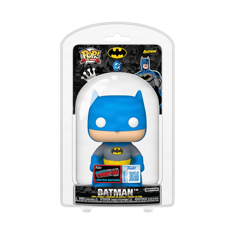 DC Batman 2010 PCS NYCC 2025 Limited Edition Exclusive Funko Figure Clamshell