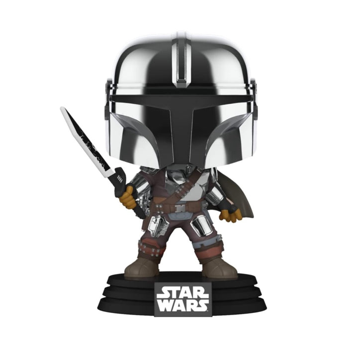 The Mandalorian With Darksaber #491 Special Edition Glow In The Dark Funko Pop! Star Wars The Mandalorian