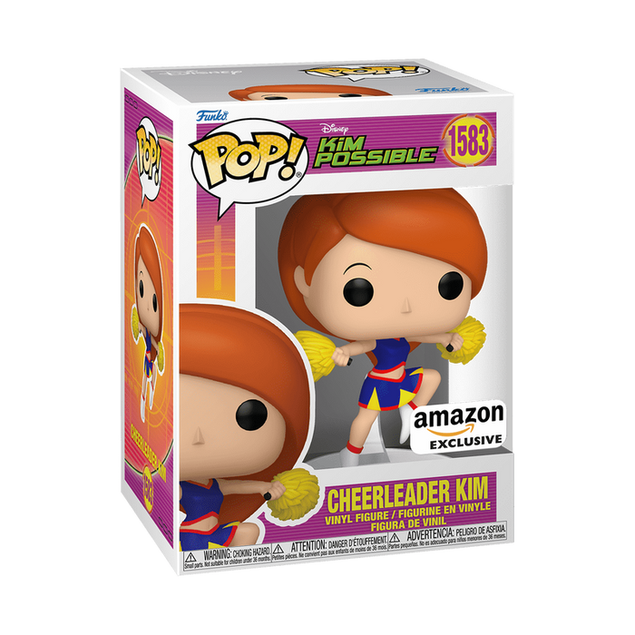 Cheerleader Kim Possible #1583 Amazon Exclusive Funko Pop! Vinyl Figure