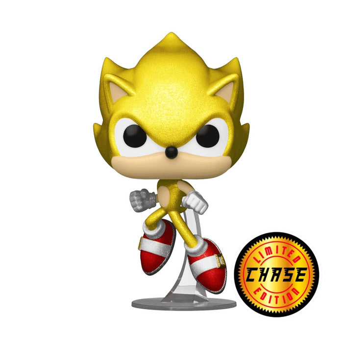 Sonic the Hedgehog Super Sonic CHASE Funko Pop! Vinyl Figure #923 - AAA Anime Exclusive
