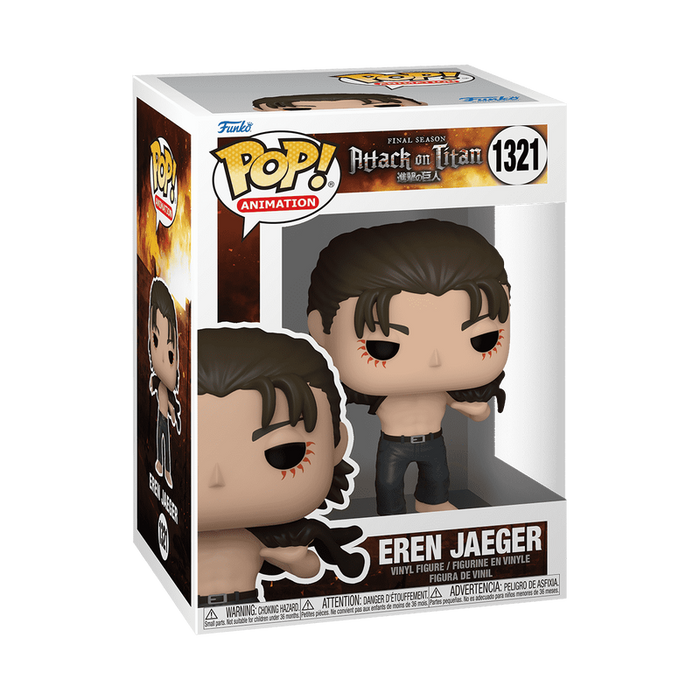Eren Jaeger #1321 Funko Pop! Attack On Titan Animation