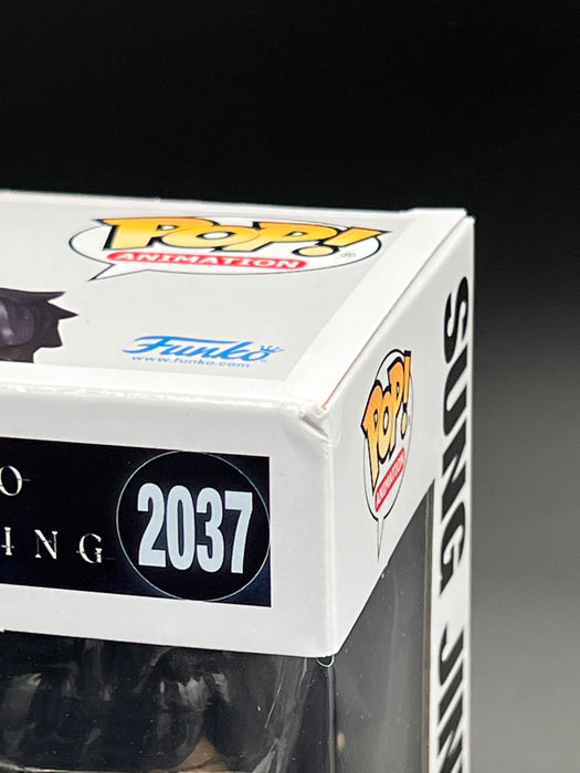 Solo Leveling Sung Jinwoo (Upgrade) Funko Limited Edition Supreme Pop! 9500 PCS Vinyl Figure #2037 - Entertainment Earth Exclusive **See images for current condition**