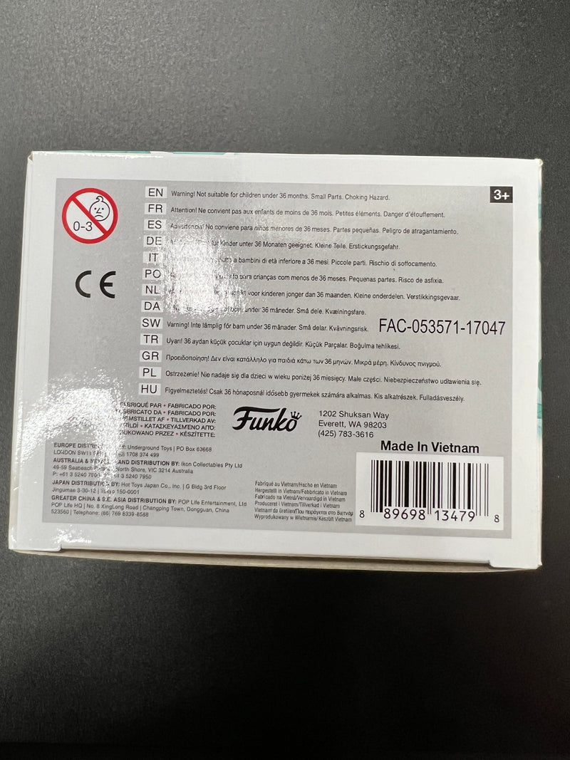 Qui Gon Jinn #128 Orlando 2017 Star Wars Celebration Exclusive Glow In The Dark Funko Pop! Star Wars