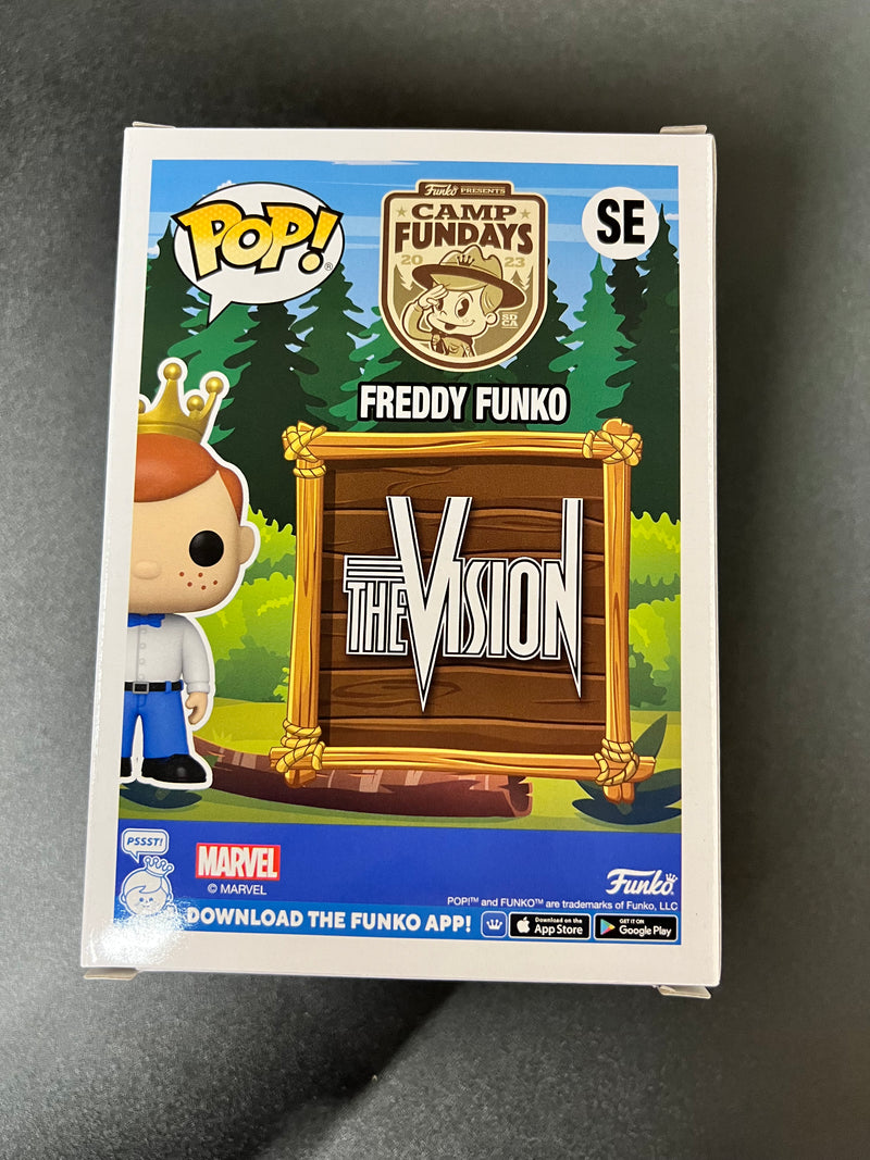 Freddy Funko As Vision #SE 2023 Camp Fundays (500 Pcs) Funko Pop! Camp FunDays