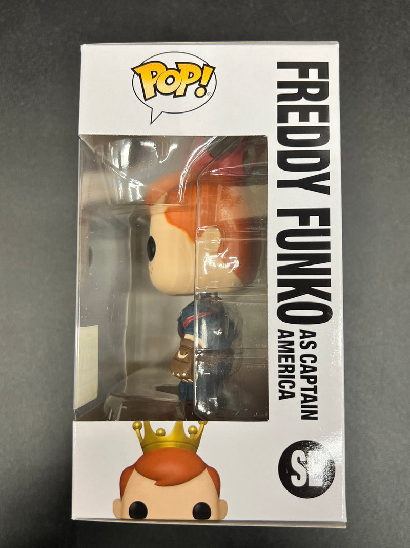 Freddy Funko As Captain America #SE 2023 Camp Fundays (500 Pcs) Funko Pop! Camp FunDays