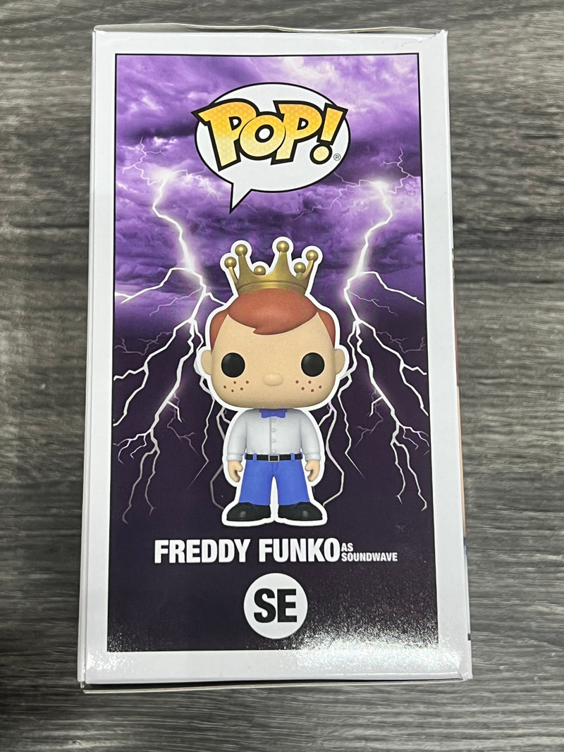 Freddy Funko as Soundwave #SE 2023 Funko Heavy Metal Halloween (500 Pcs) Funko Pop! Funko Heavy Metal Halloween