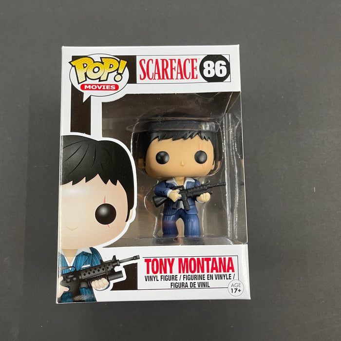(EXTREMELY MINT) Tony Montana #86 Funko Pop! Movies Scarface