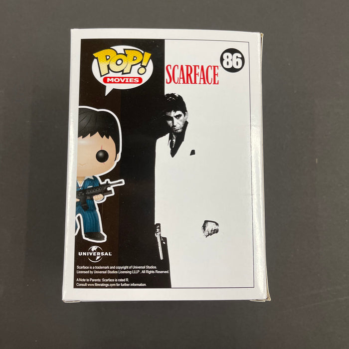(EXTREMELY MINT) Tony Montana #86 Funko Pop! Movies Scarface