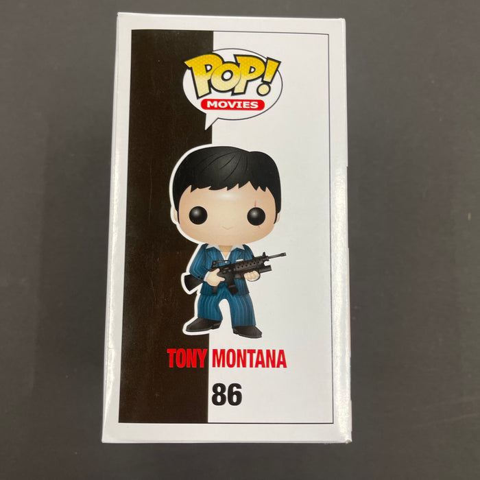 (EXTREMELY MINT) Tony Montana #86 Funko Pop! Movies Scarface