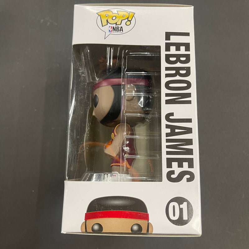 Lebron James #01 Funko Pop!  Basketball NBA Cleveland Cavaliers Miami Heat