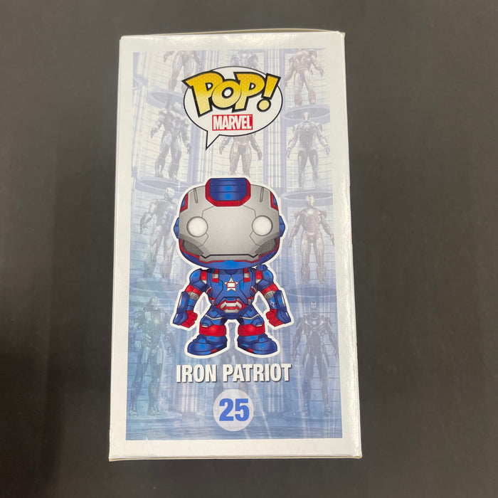 Iron Patriot (Metallic) #25 Hot Topic Exclusive Funko Pop! Marvel Iron Man 3
