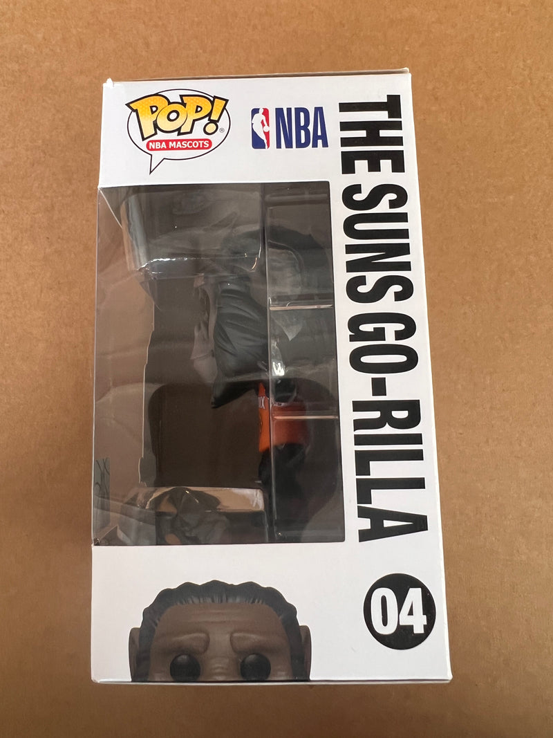 ***Signed*** Unknown Signer The Suns Go-Rilla #04 Funko Pop! NBA Mascots Phoenix Suns