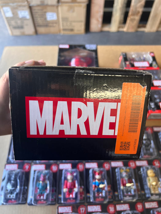 2021 BE@RBRICK Marvel Happy Lottery Award All 27  full complete Set JP