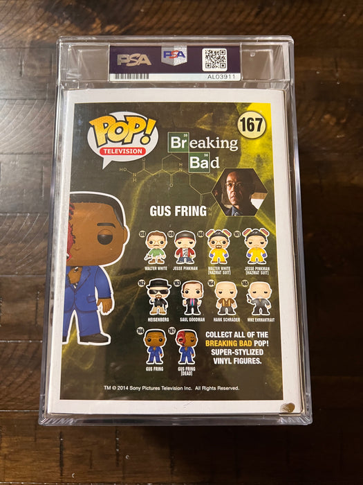 ***PSA Certified*** Gus Fring #167 Hot Topic Pre-Release Funko Pop! Television Breaking Bad