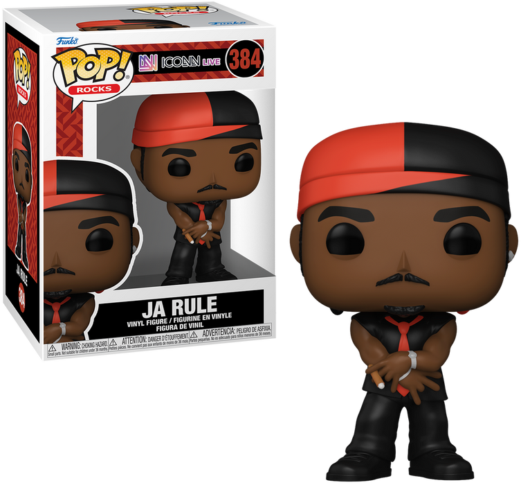 Ja Rule #384 Funko Pop! Rocks ICONN Live Ja Rule