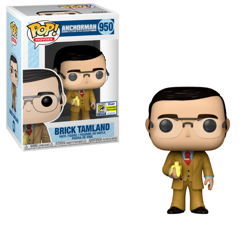 Brick Tamland #950 2020 San Diego Comic Con International Limited Edition Funko Pop! Movies Anchorman