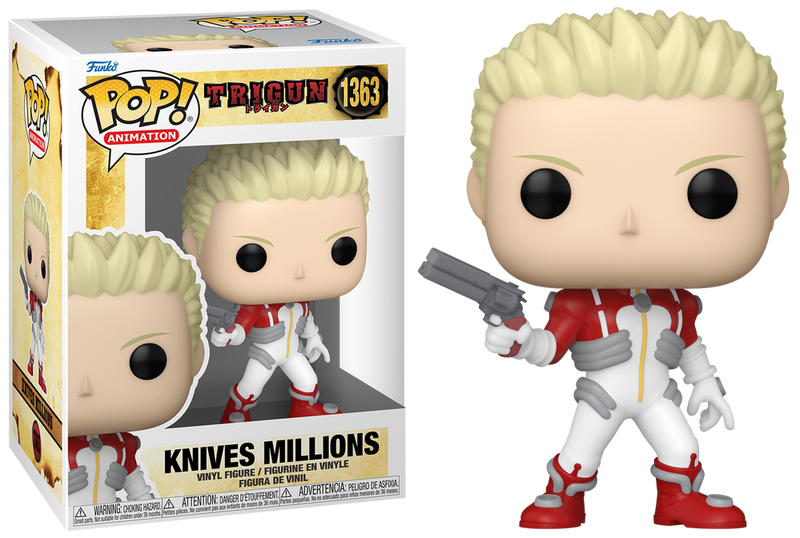 Knives Millions #1363 Funko Pop! Animation Trigun