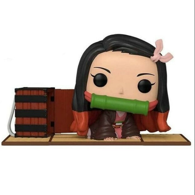 Demon Slayer Mini Nezuko In Box #883 Funko Pop! Deluxe Special Edition Sticker