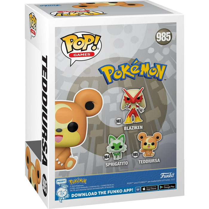 Teddiursa #985 Funko Pop! Games Pokémon