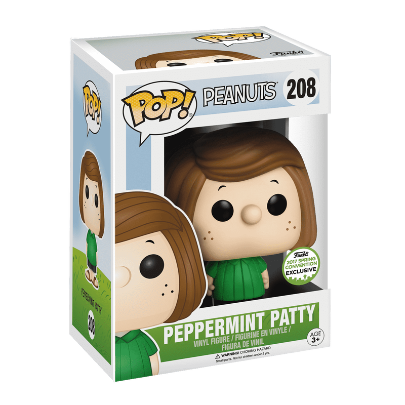 Peanuts Peppermint Patty ECCC Shared Exclusive #208 Funko Pop Vinyl Figure