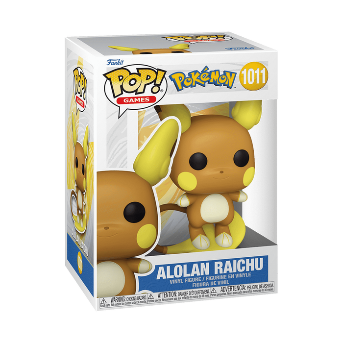 Pokemon Alolan Raichu #1011 Funko Figure
