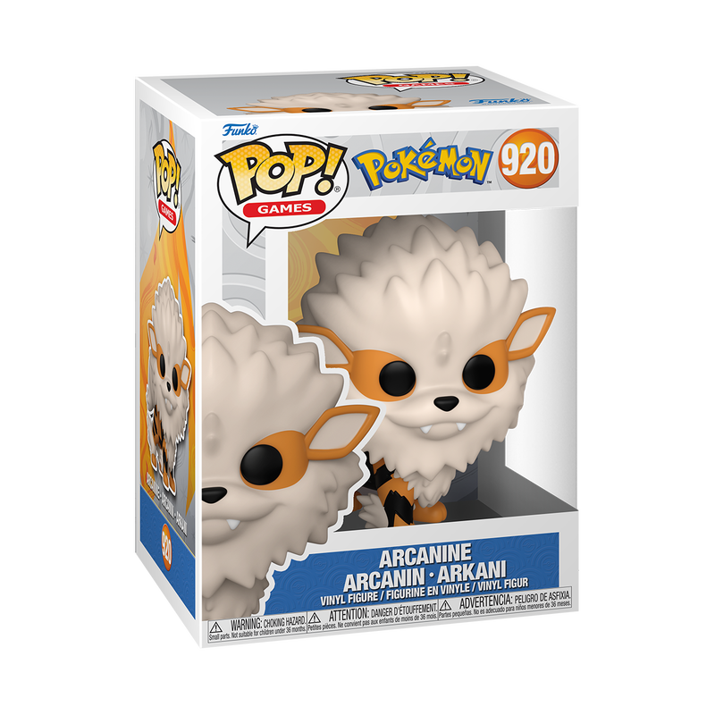 Arcanine #920 Funko Pop! Games Pokémon