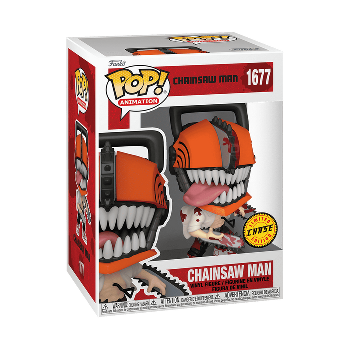 Chainsaw Man #1677 Limited Chase Edition Funko Pop! Animation Chainsaw Man