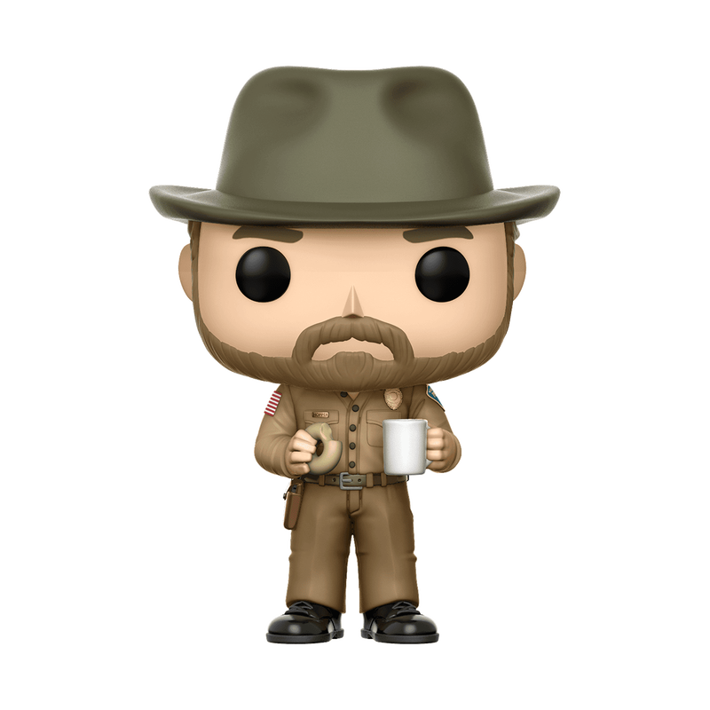 Stranger Things Season 1 Hopper With Donut #512 Funko Pop! Television