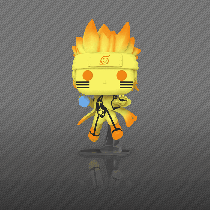 Naruto Uzumaki (Kurama Link Mode) #1465 Glow Chase Limited Edition AAA Exclusive Funko Pop! Animation Naruto Shippuden