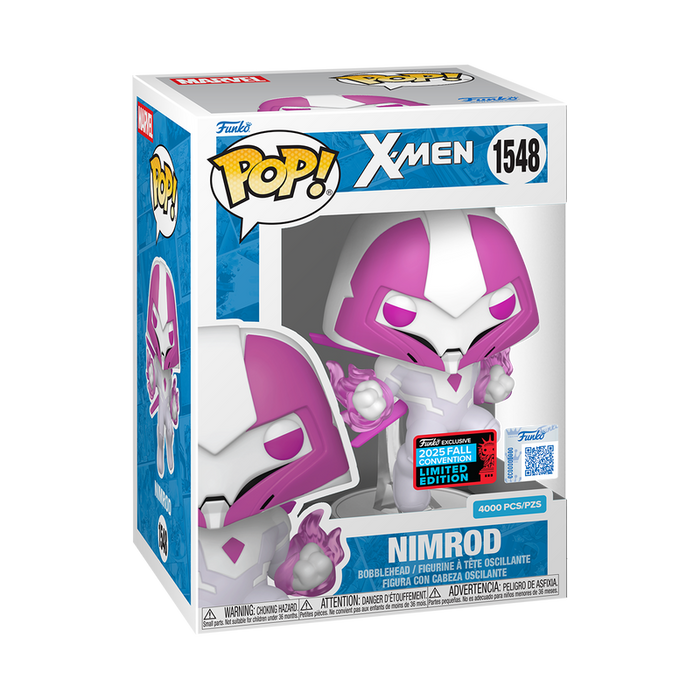 X-Men Nimrod 2025 Fall Convention Limited Edition 4000 PCS Funko Exclusive with Pop! Protector #1548