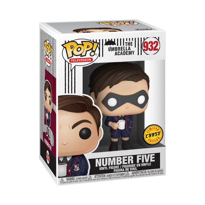 The Umbrella Academy Number Five Limited Edition CHASE Funko Pop! Television #932