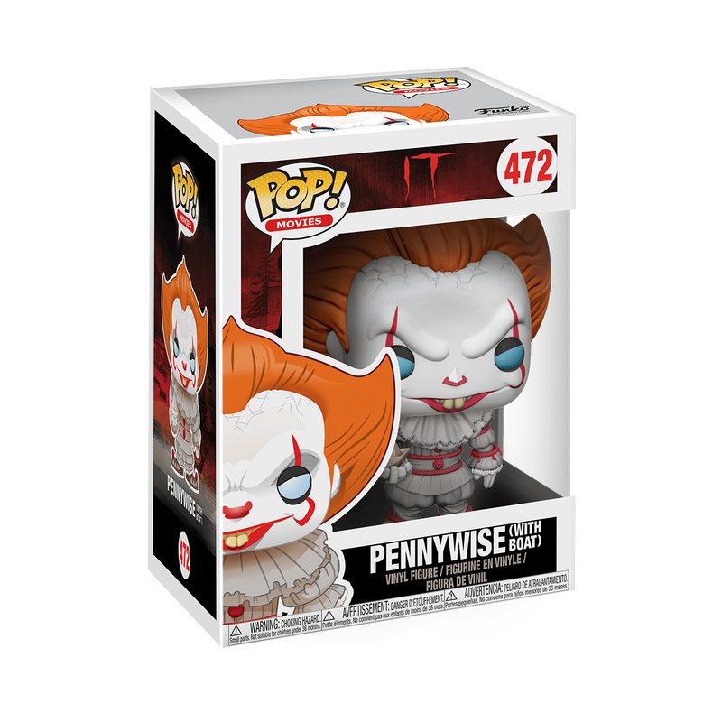 It Pennywise (With Boat) #472 Funko Pop Vinyl Figure