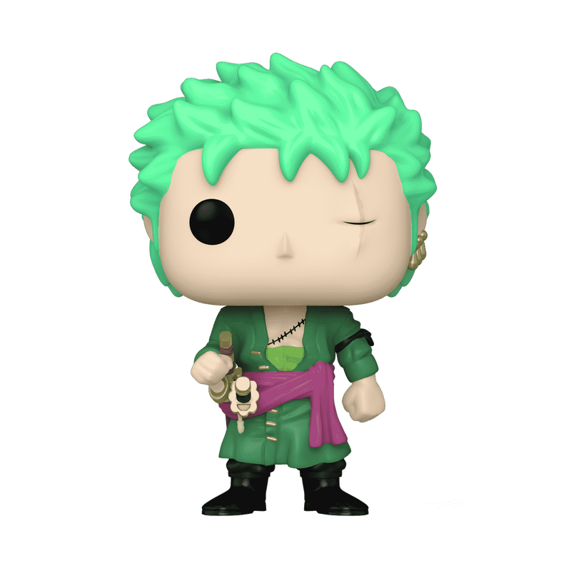 Roronoa Zoro #327 Kody Trading Exclusive Glow In The Dark Funko Pop! Animation One Piece