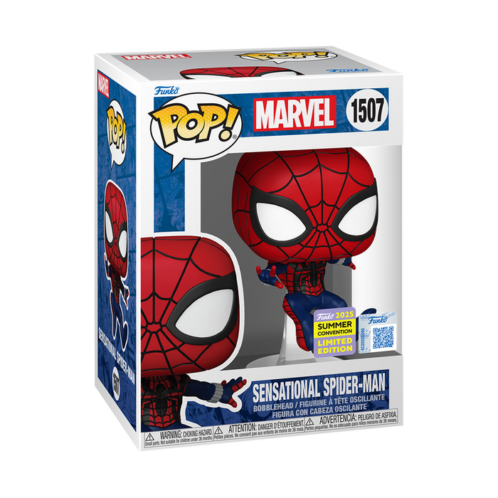 Marvel Sensational Spider-Man #1507 Summer Convention 2025 Exclusive Funko Pop! Figure