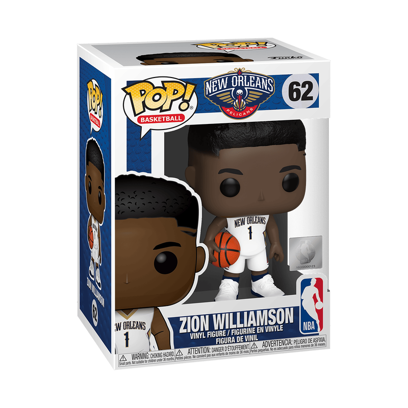 Zion Williamson #62 Funko Pop! Basketball NBA New Orleans Pelicans