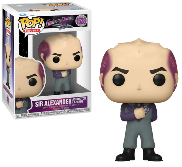 Sir Alexander As Doctor Lazarus #1528 Funko Pop! Movies Galaxy Quest