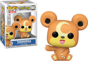 Funko Pop! Games Pokémon Teddiursa #985, a collectible figure of the Pokémon Teddiursa.