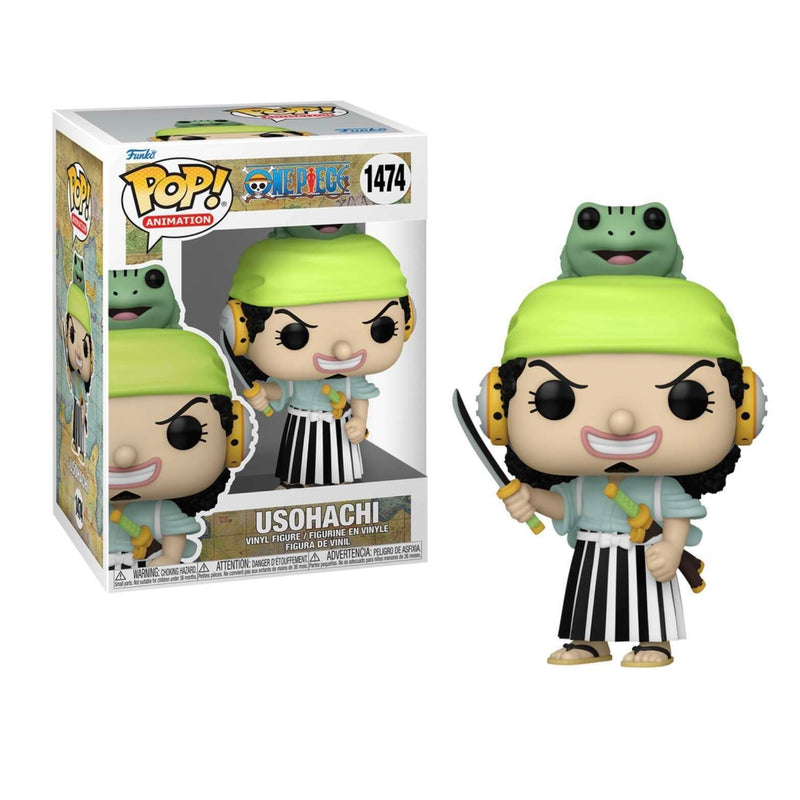 Funko Pop! figure of Usohachi from One Piece, numbered 1474.